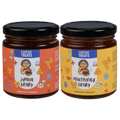 Honey Combo Pack (Multifloral + Jamun)