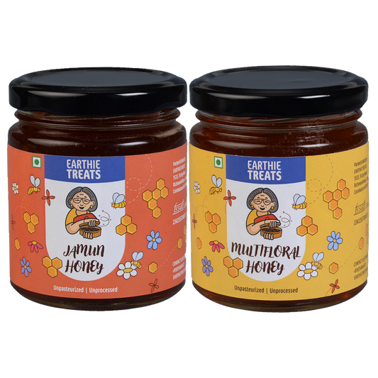 Honey Combo Pack (Multifloral + Jamun)